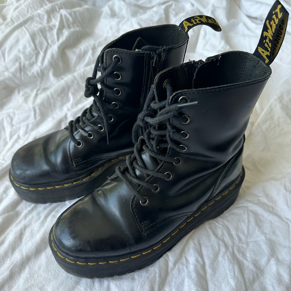 Doc Martens platform boots